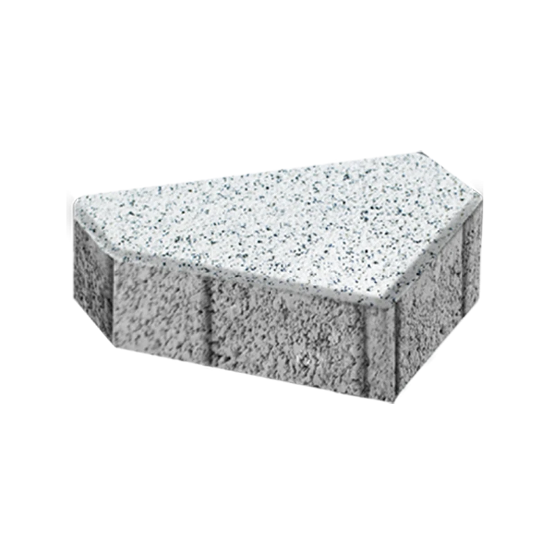 Kumlamalı ve Mineralli Piramit Parke Taşı